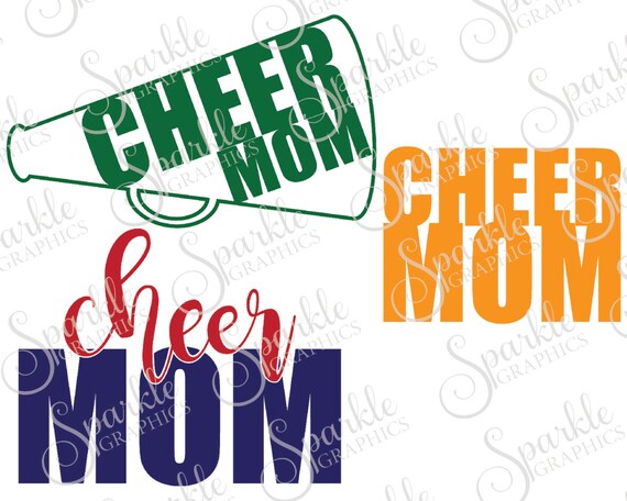 Download Cheer Mom Cut File Cheer Mom SVG Cheerleading Cheer Mom