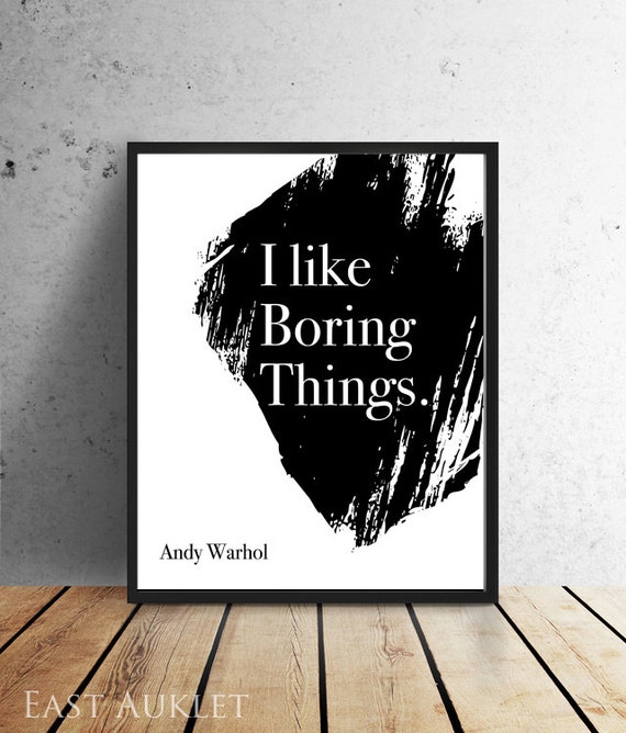 Download I like boring things Instant Download Minimalist by Faboomie