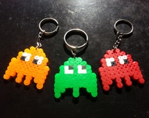 Popular items for pacman keychain on Etsy
