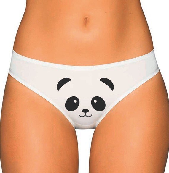 Cute Panda Panties Custom Underwear Panties Thongs