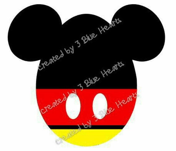 Download Mickey Mouse Easter Egg SVG Studio Disney by 3BlueHeartsDesign