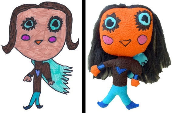 custom plush etsy