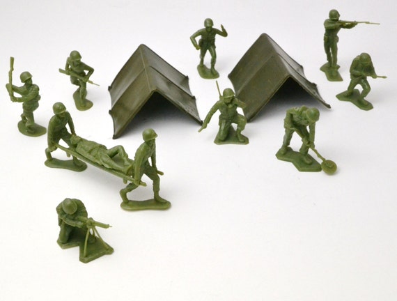 vintage army men