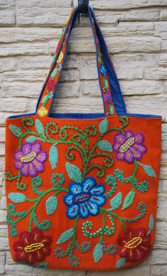 peruvian woven bags