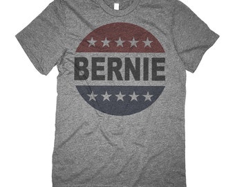 Bernie Sanders Shirt - Retro Vote Bernie Sanders 2016 Button T Shirt
