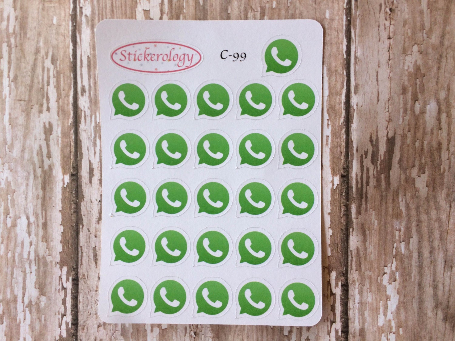 Phone Call Reminder Stickers Office Stickers Phone Number