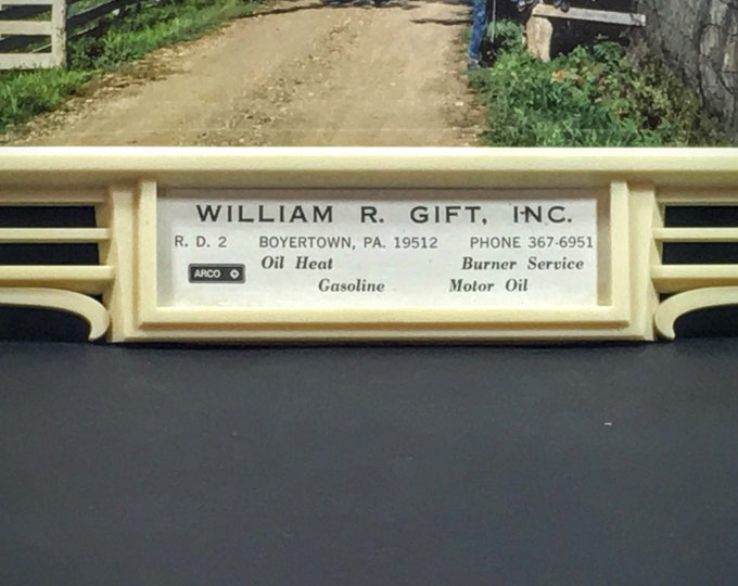 Vintage Advertising Thermometer Calendar Petroliana ARCO Oil