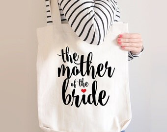 Mother Of The Bride Tote, Mother Of The Bride Tote Bag, Custom Mother Of The Bride Bag, Mother Of the Bride Gift, Gift For Mother Of Bride