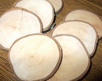 50 birch tree slices, birch slices, wood slices, large slices, 3 -3.5 inch, Natural Wood Slices, table decor, wood decor