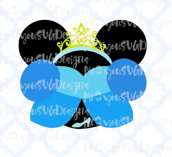 Download Cinderella Mouse Head SVGEPSPNGStudio