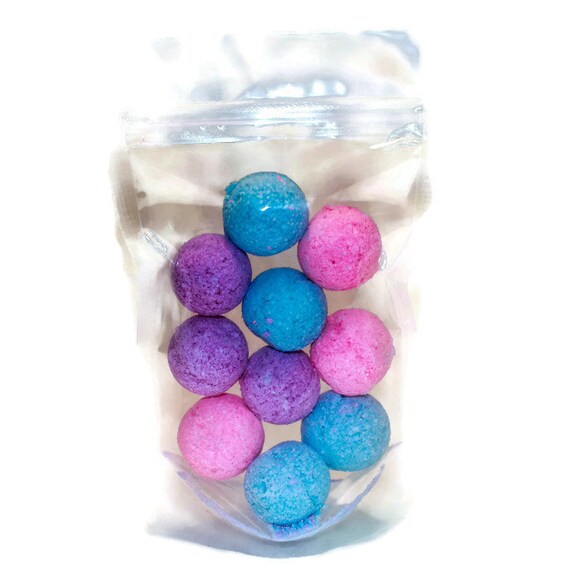 Mini Bubble Bath Bombs Bath Bombs Colorful by BakerStreetSpecial
