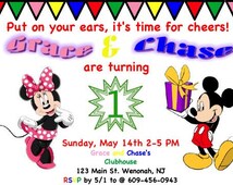 Beliebte Artikel für twins mickey mouse auf Etsy