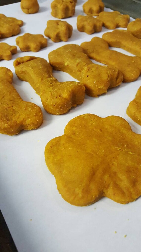 SALE Homemade dog treats pumkpinPeanutbutter and apple