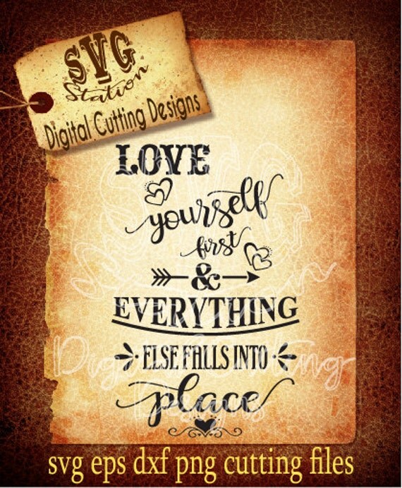 Free Free 182 Love Yourself Svg SVG PNG EPS DXF File