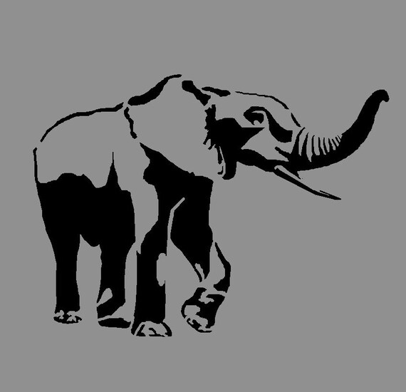 Elephant Stencil Reusable