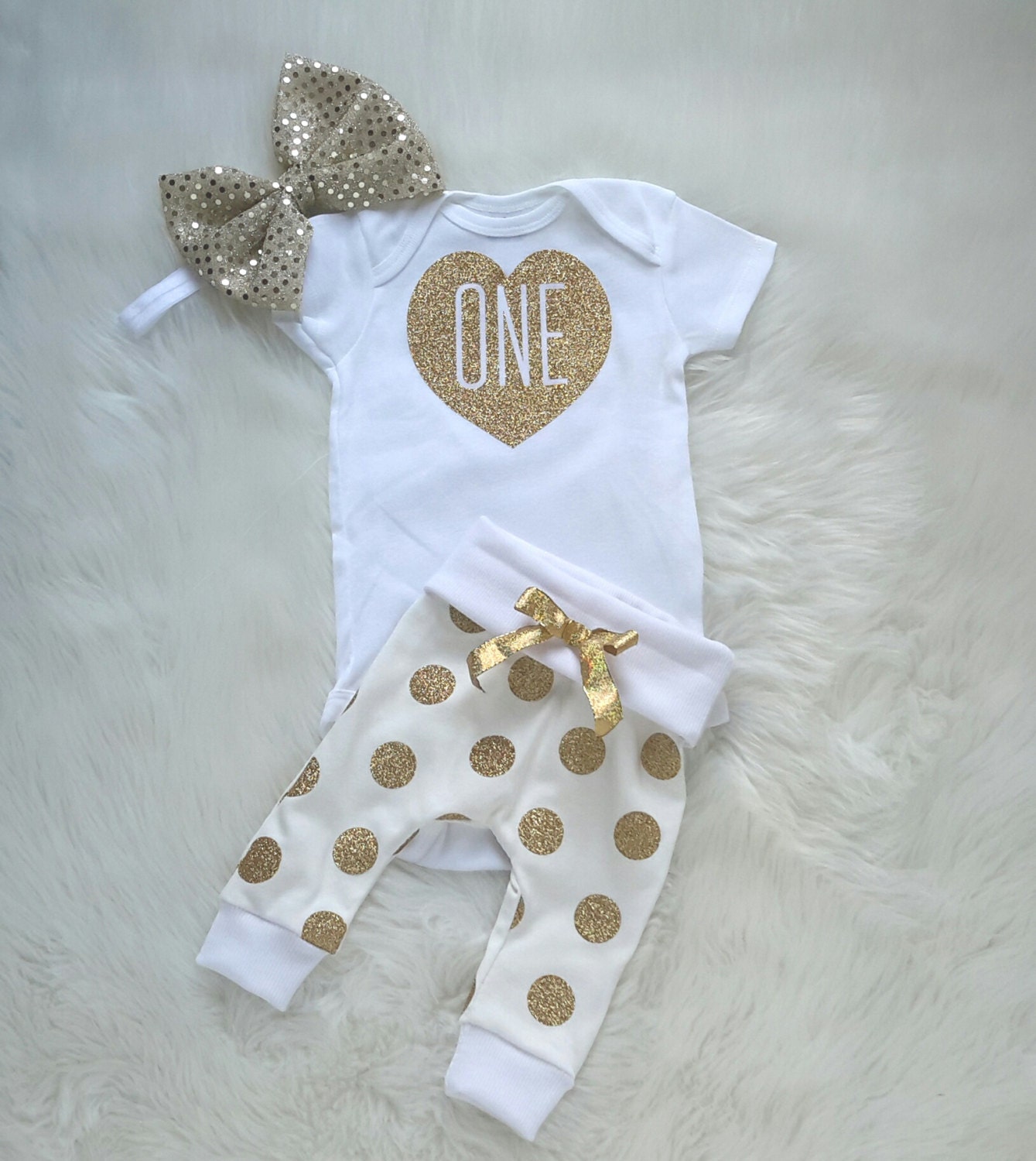 One year old birthday outfit/1 by bibitibobitiboutique on Etsy