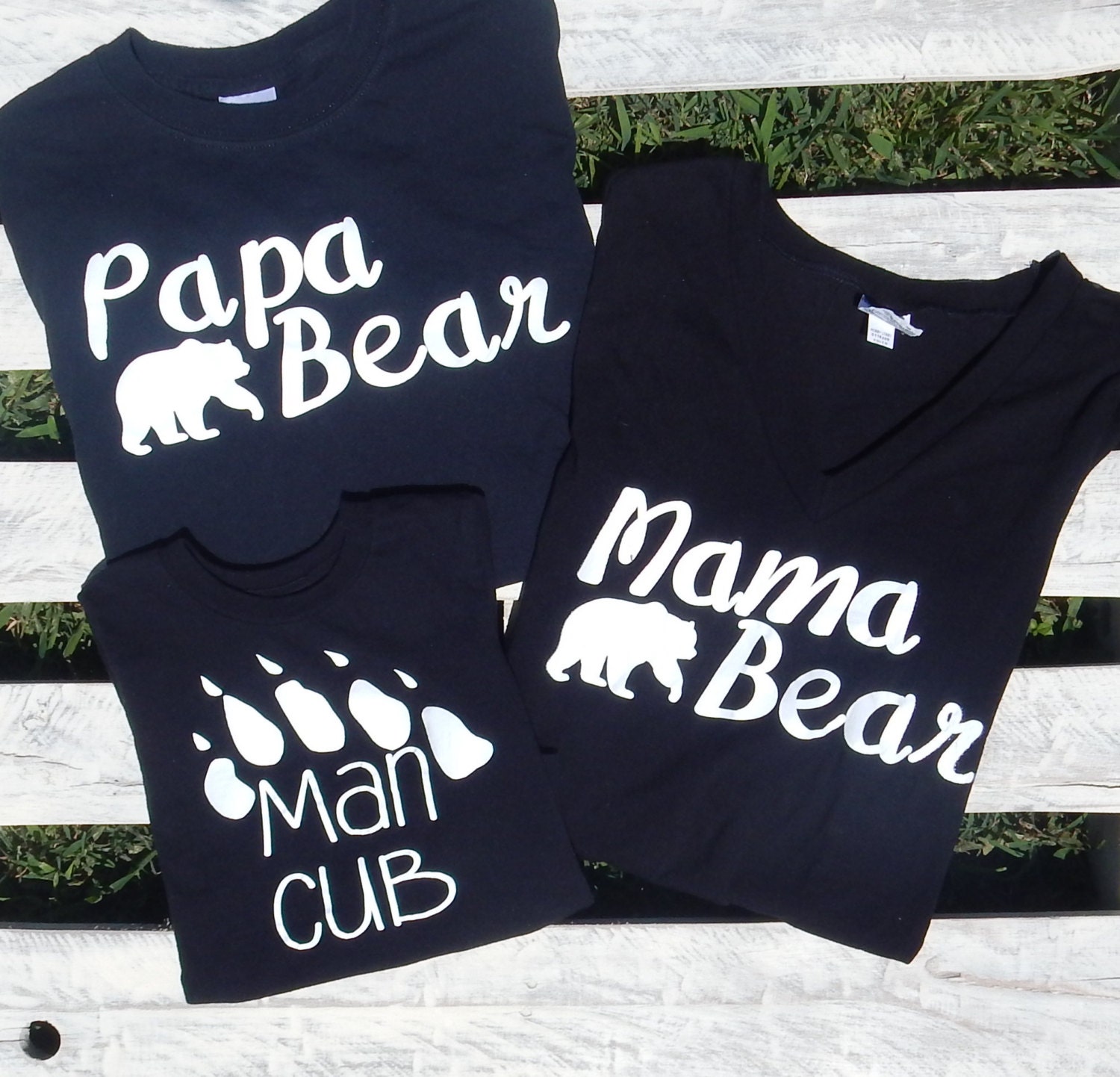 papa bear and mama bear shirts