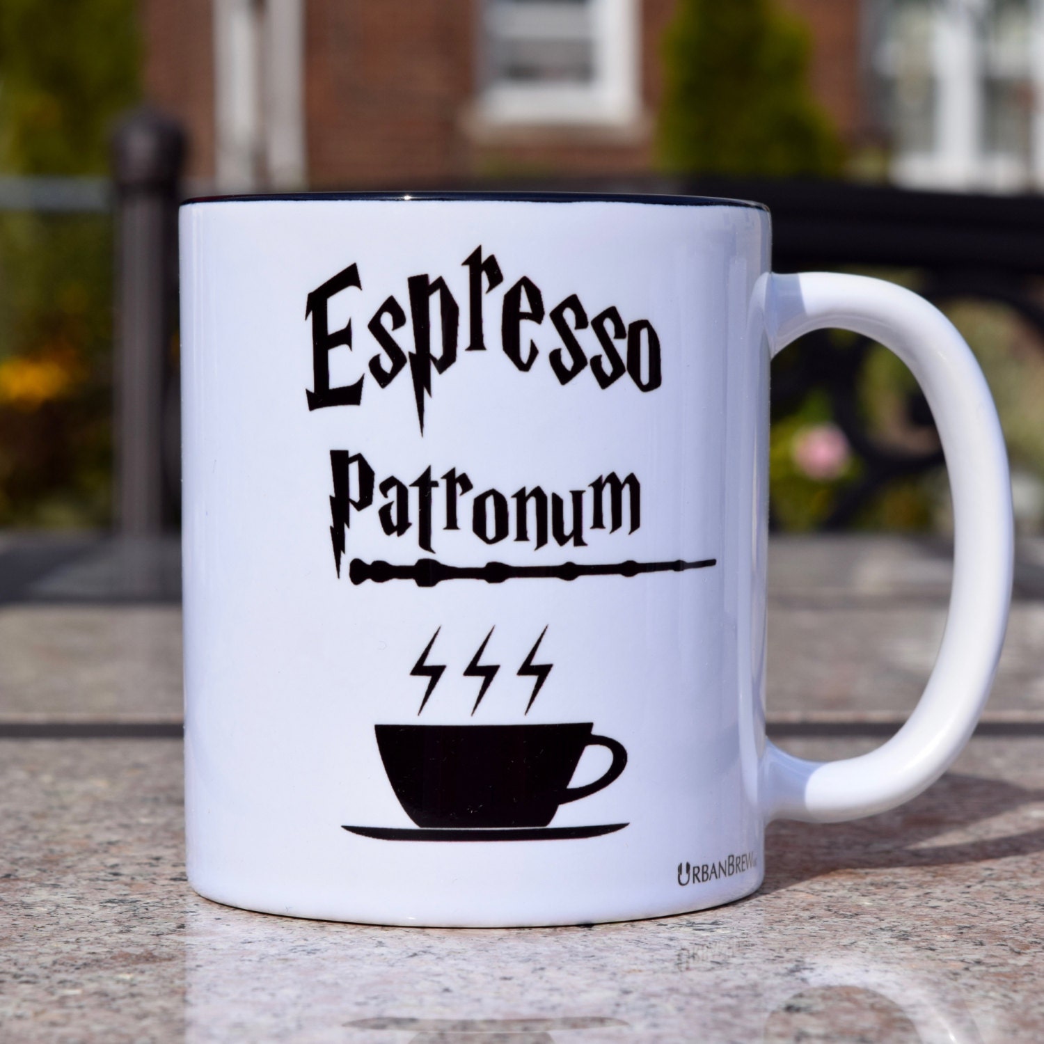 Espresso Patronum Wizard Spell Coffee Mug UrbanBrew