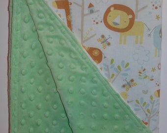 Personalized Newborn Blanket, Toddler Blanket,Baby Boy Blanket, Crib Blanket, Stroller Blanket, Baby Shower Gift, Minky Blanket, New Baby