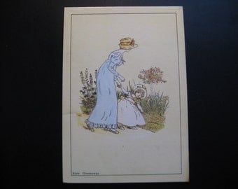 Vintage map Kate Greenaway (1846-1901), 60 's ...