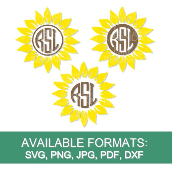 Free Free Sunflower Name Svg 557 SVG PNG EPS DXF File