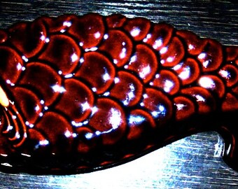 Vintage German Ceramic Baking form~Wall Hanging~FISH~German Rustic~Bavarian Country Kitchen~Made in W.Germany~German Souvenir~