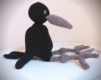Raven amigurumi Etsy