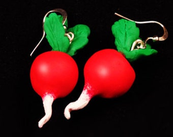 Radish Earrings