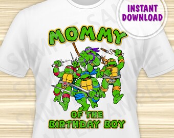 15% Off Teenage Mutant Ninja Turtles Birthday shirt/ninja