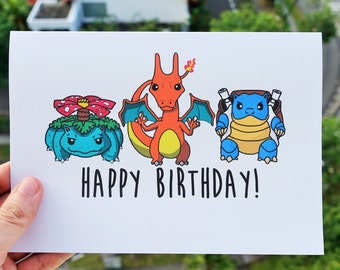 Pokemon Birthday Card!