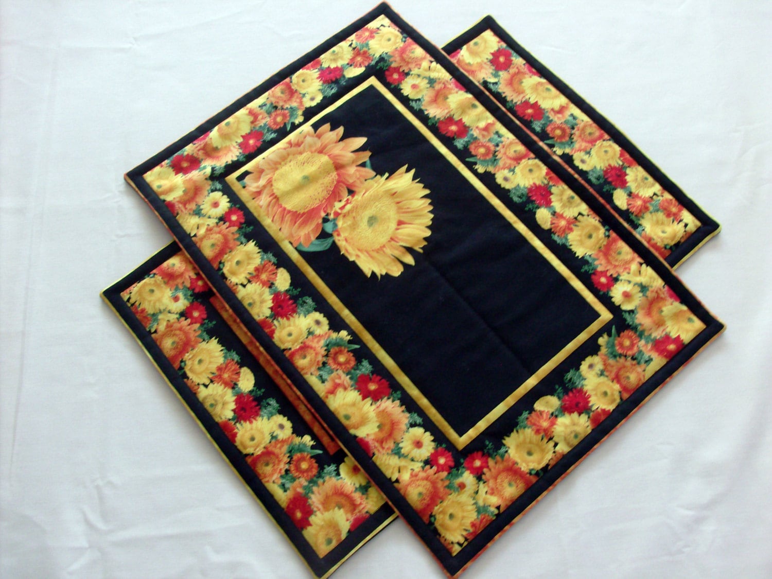 Spring Placemats Quilted Placemats Summer Placemats Table