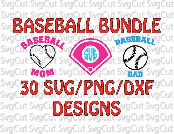 Download Baseball Svg Baseball Monogram vector bundle Cut Files