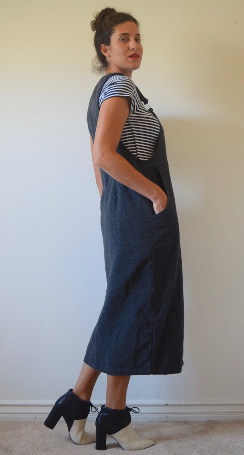 80s overall dress