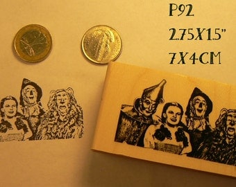 Wizard of Oz rubber stamp P92
