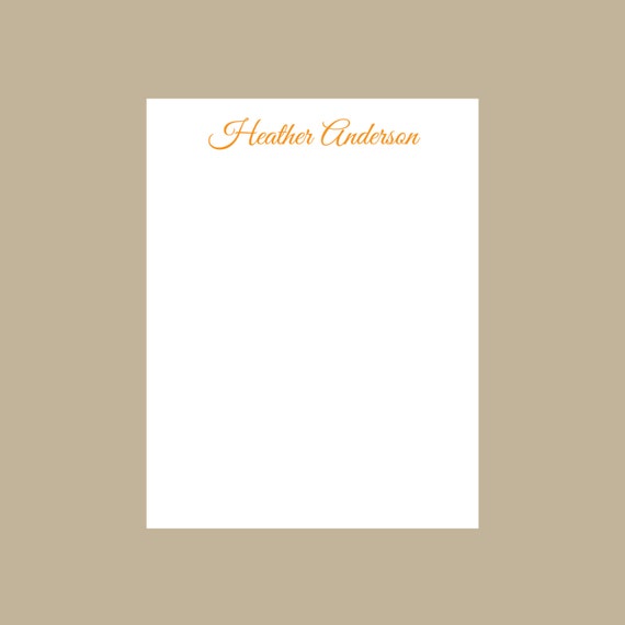 Personalized Notepad, Teacher Notes, teacher gift, Teacher notepad Il_570xn