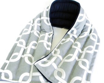 Extra Long Neck Heat Wrap, Rice Heating Pad, Microwavable Rice Heat Pad Cold Pack, Man Gift for Him