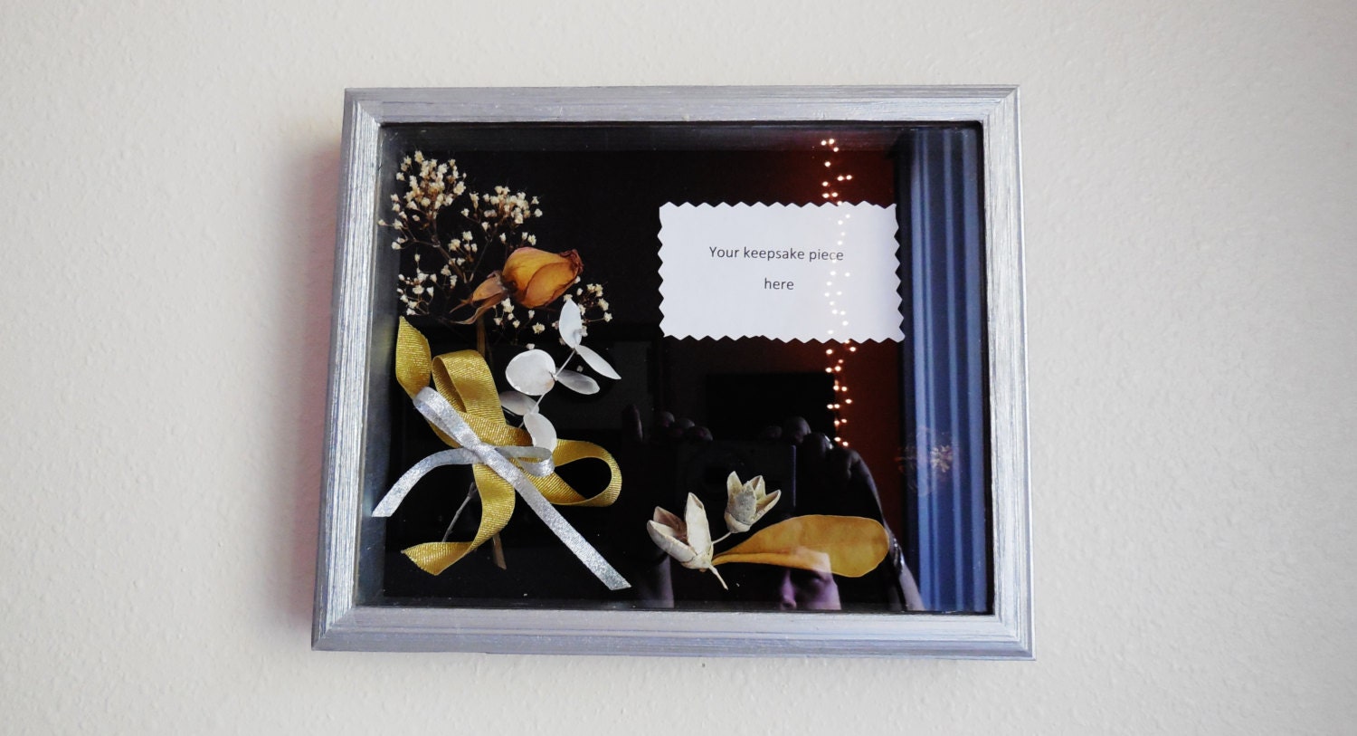 Keepsake Memorial Shadow Box...Shadow Box Memorial...Loved One