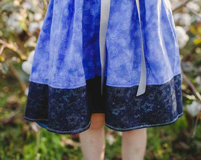 Little Girls Dresses - Birthday Party Dress - Frozen Dress - Girls Blue Dress - Toddler Girl - Boutique Dresses - Fancy Dress - sz 2T to 7