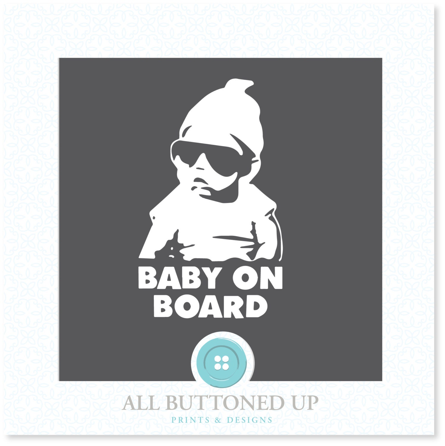 Download Baby on Board Hangover Carlos digital cut file: svg dxf jpg