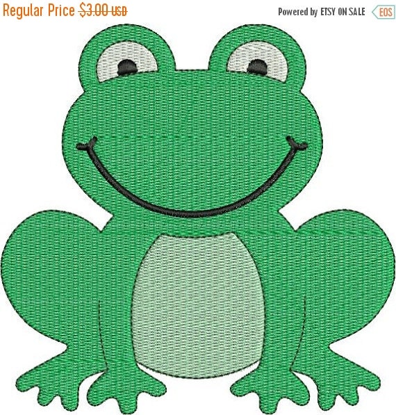 Download SALE 65% off Cute Frog Machine Embroidery by ...