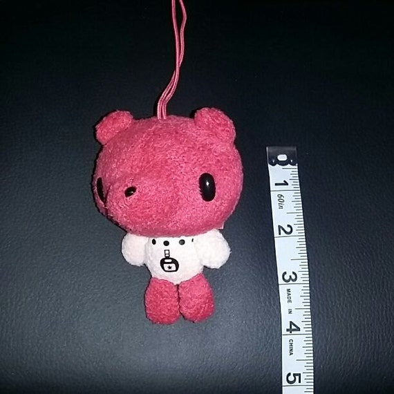 gloomy bear plush keychain