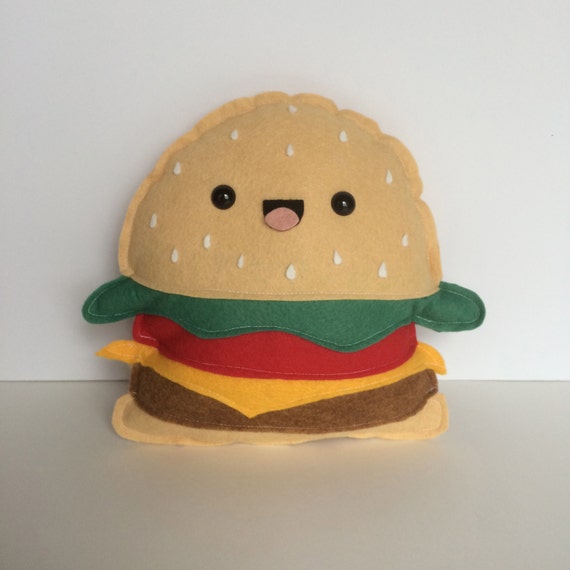 burger plushie