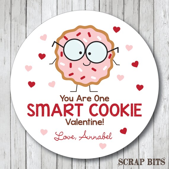 Items similar to You Are One Smart Cookie Stickers . Personalized