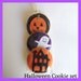 Etsy Pretend Felt food Play food  Halloween Cookies Set(Big size 3pc)