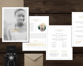 Pricing Guide Template For Wedding Photographers Digital Senior Magazine Templates For Photographers