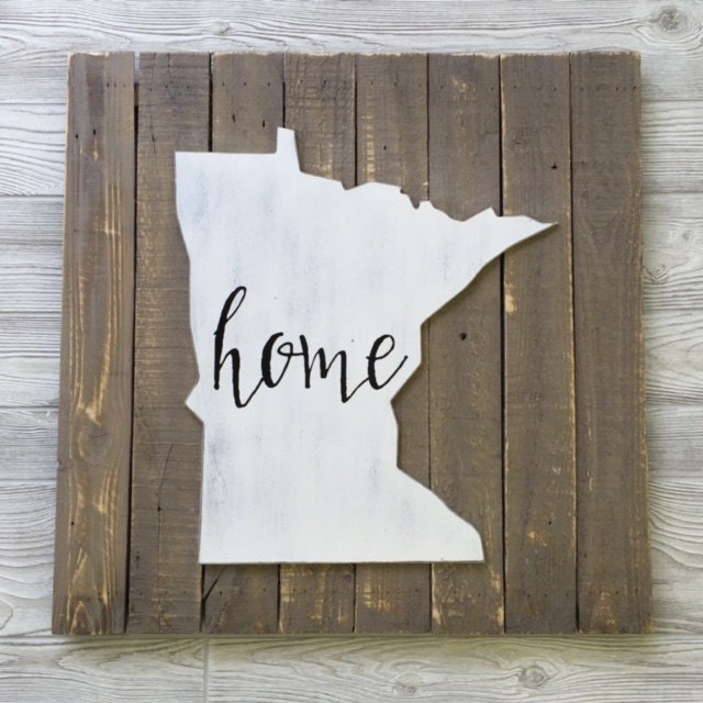  Minnesota  Home Decor  Minnesota  Pallet Decor  Minnesota  Wall