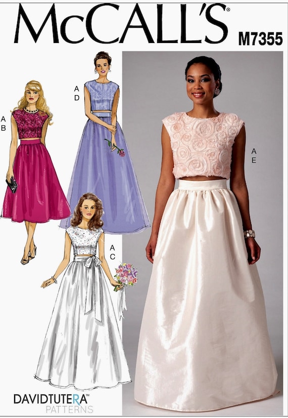 35 Dress Concept Formal Dress Patterns Mccalls 8704