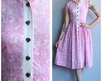 1950s Dress // Dutch Girl Lanz Dress // vintage 50s dress