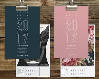 Save on Two 2017 Calendars, Save on Two 2017 Calendars,