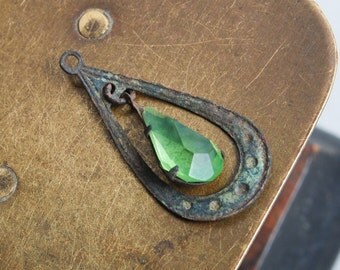 patina brass jewelry